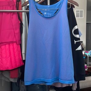 EUC racer back tank top